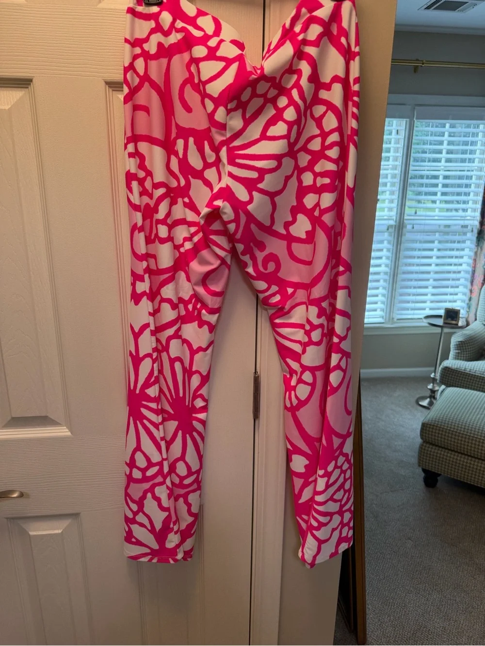 Jude Connally Trixie Pant Pink and White Coral